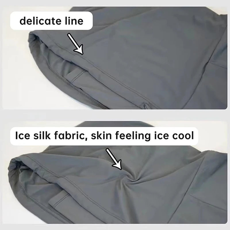 Summer Ice Silk Full Face Sun Protection Hat Face Mask Outdoor Hiking and Camping UV Protection Hat Neck Unisex Protection Hat