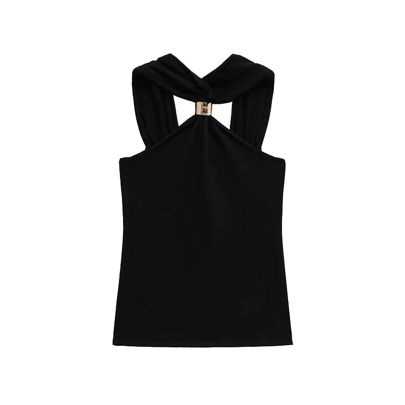 MUJER Halter Corset Top Women off Shoulder Crop Top Female Sexy Backless Tube Tops for Women Summer Camisole Bustier Tops Woman