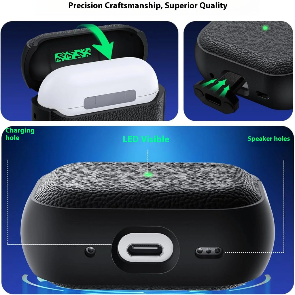Luxury Soft TPU Earphone Case for Airpods Pro 3 2 2nd 2025 Generation Air Pods 4 1 3rd Pro3 Pro2 Gen Headphone Cover with Strap