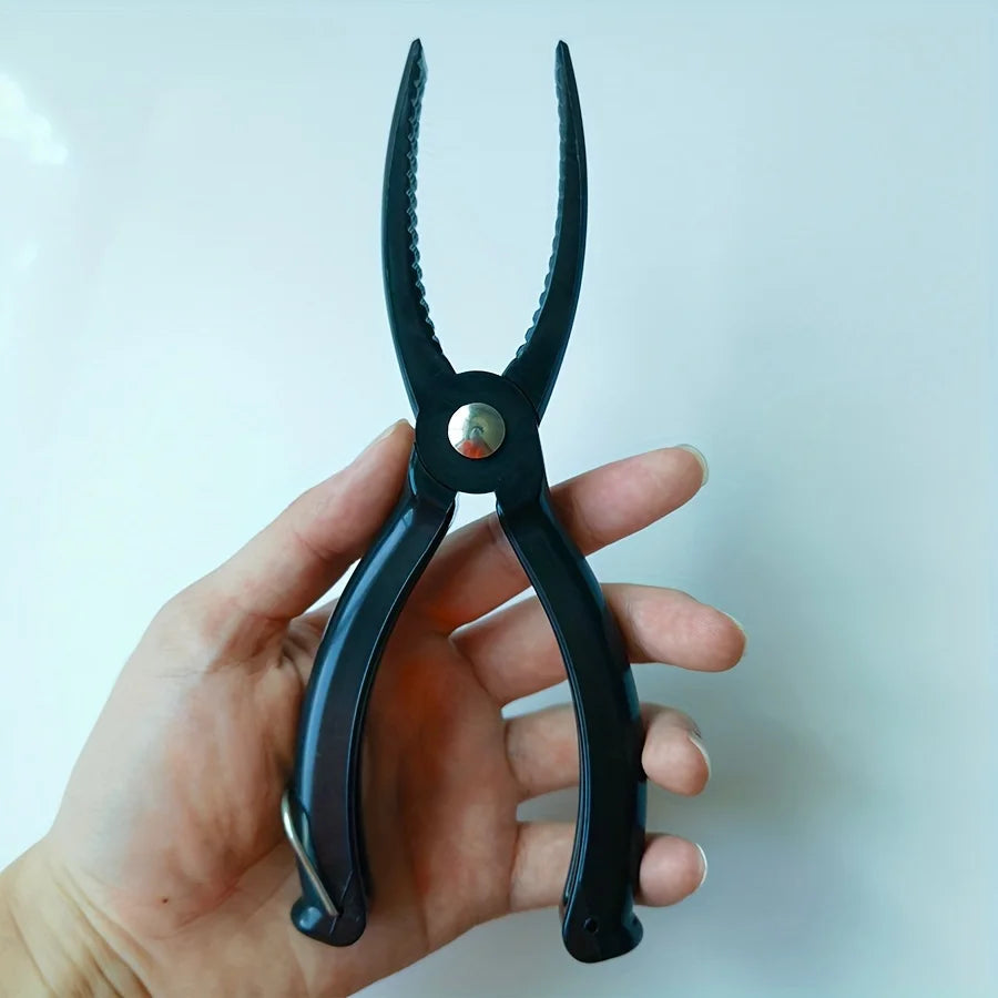 Durable anti slip handle fish control pliers, fishing pliers control pliers, firm grip - essential tools for anglers and fishing