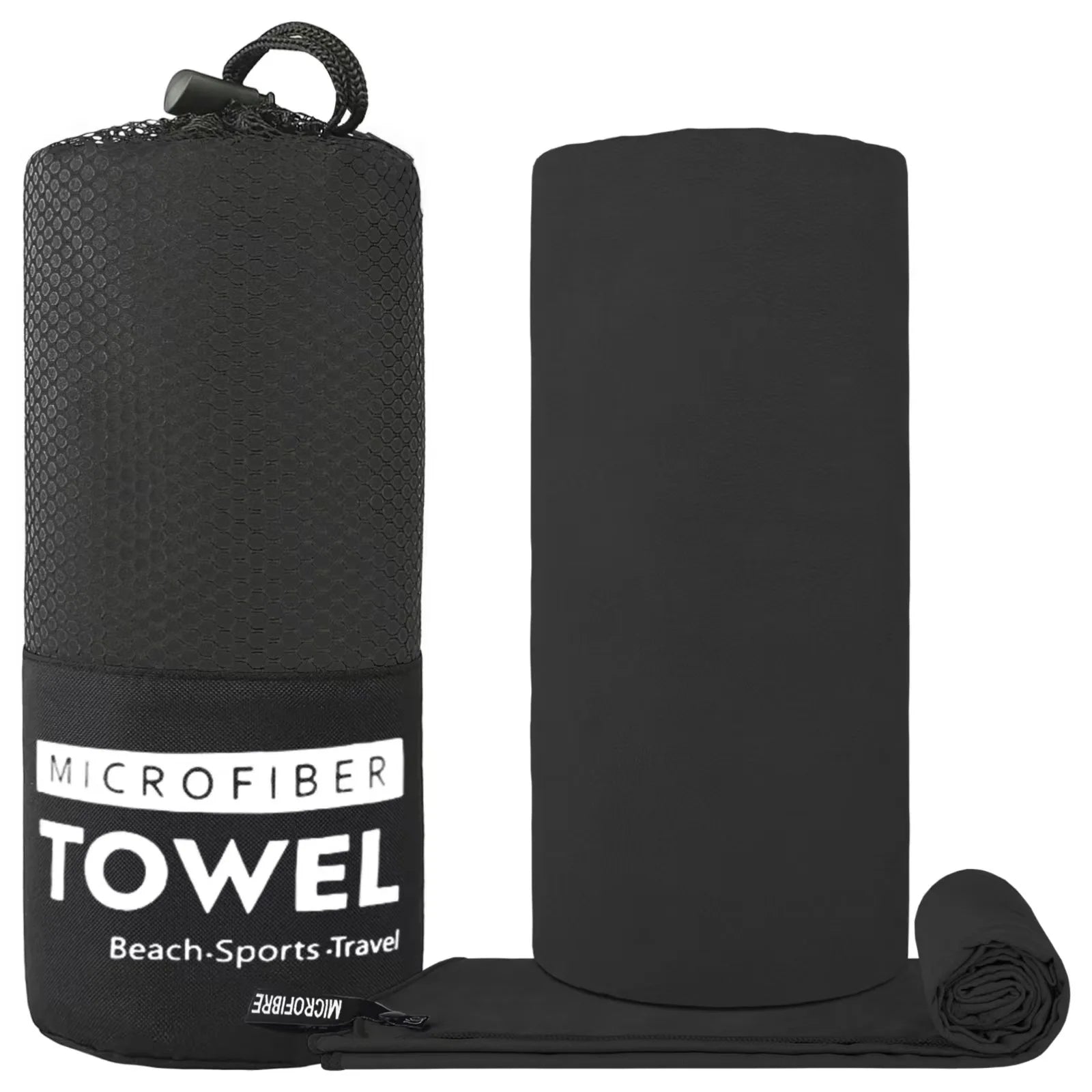 1 Pcs Microfiber Towel Sports Quick-Drying Super Absorbent Camping Towel Super Soft Lightweight Gym Swimming Yoga Beach Towel