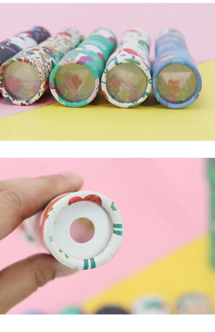 1pcs Kaleidoscope Classic Nostalgic Child Science Experiment Toys Parent-child Interactive Educational Toys Magical Change Gift