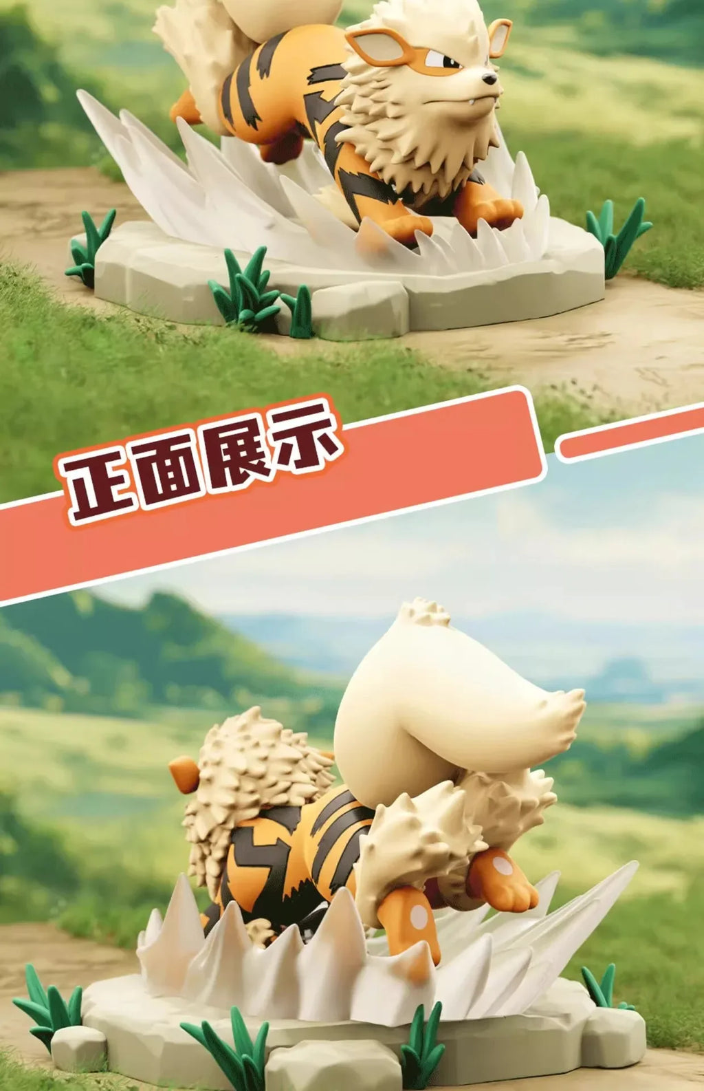 10cm Pokemon Figure Set, Charizard Blastoise Venasaur Arcanine Lapras, PVC Action Model Statue for Collection Display Gift