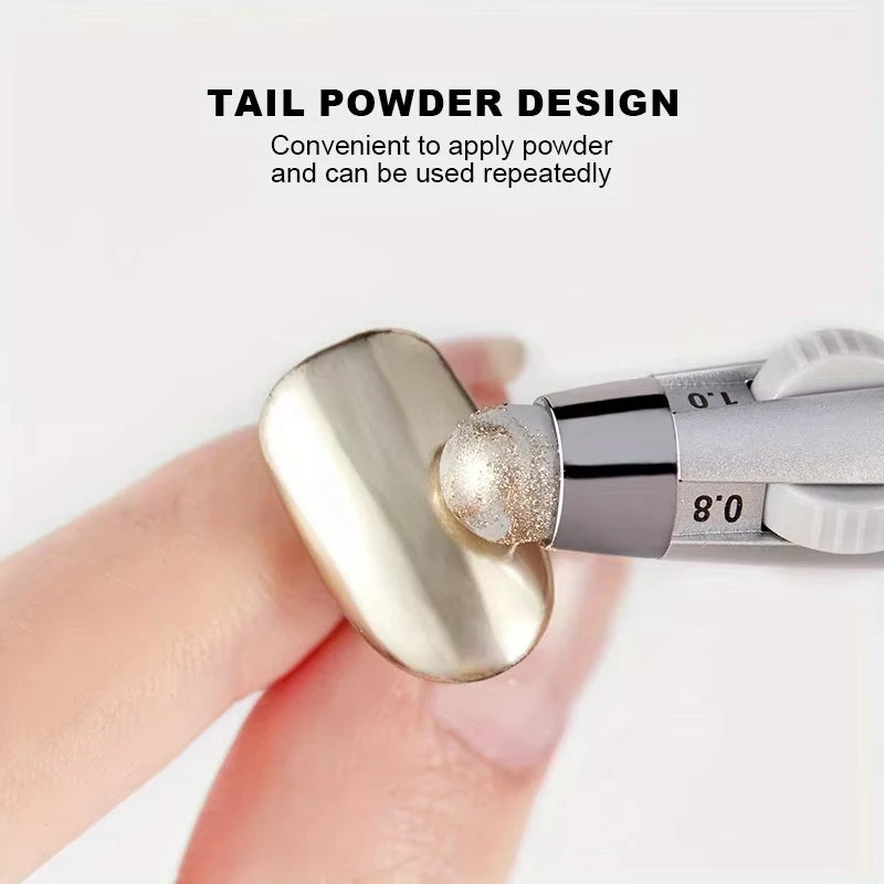 6 in 1 Nail Art Dotting Tools Disc Nail Drill Point Nail Tools Dot Painting Tool Nail Point Drill Pen for Dot Drawing Home Salon