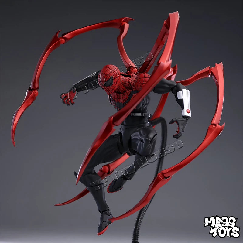 New Mess Toys Factory Superior Spider Man Peter Parker Doctor Octopus Messtoys Spiderman Neighbor Anime Action Figure Toys Gifts