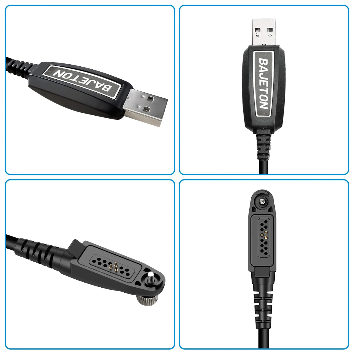 BAJETON Original USB Programming Cable For Bajeton BJ-9000 Radtel RT-950 RT-950 PRO Ham Radio