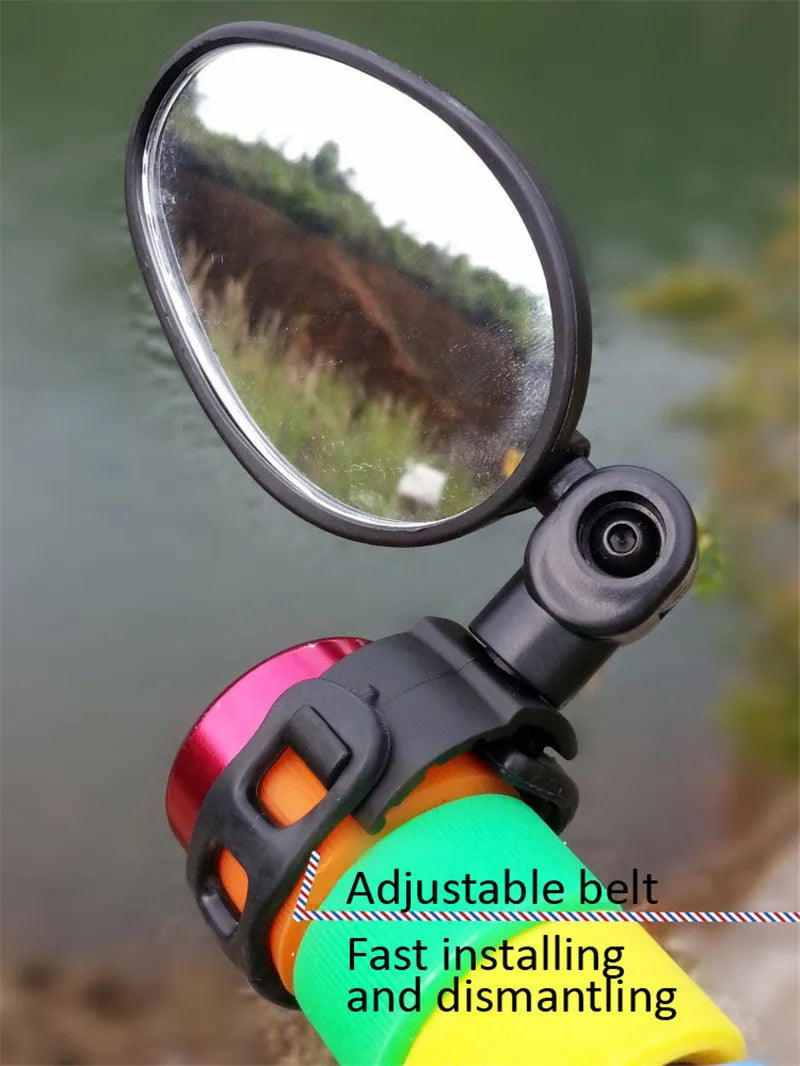 1pc Electric Scooter Rearview Mirror Rear View 360°Rotatable Mini Mirror for Xiaomi M365 M365 Pro Child Bike Scooter Accessories