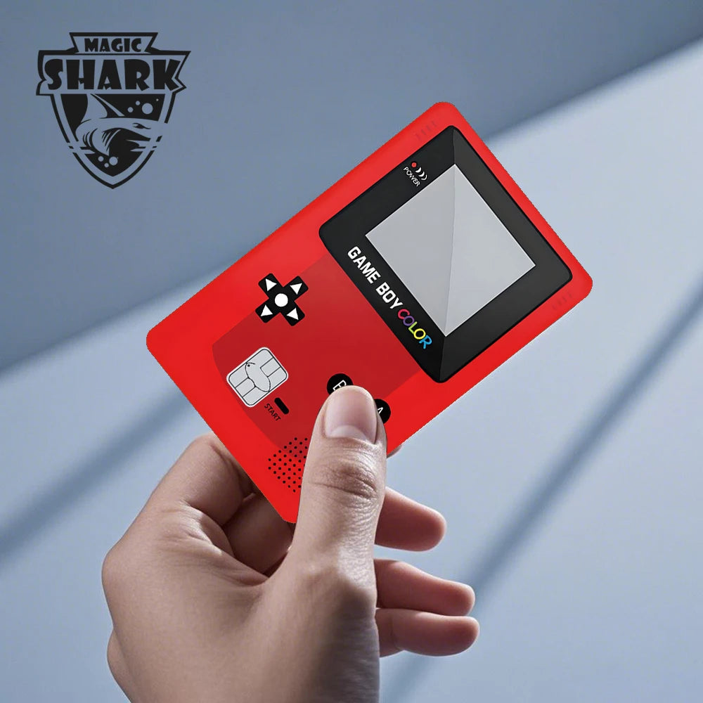 2025 New Mcloving Meme Cartoon Spider Anime Red Eyes Black Dragon PVC Sticker Film Skin for Debit Bank Credit Card