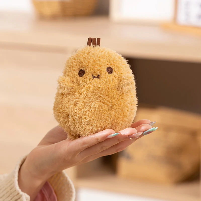 Kawaii Vegetable Potato Plush Pillow New Yellow With Expression Potato Soft Plush Toy Adornment Bedroom Gift For Boys And Girls