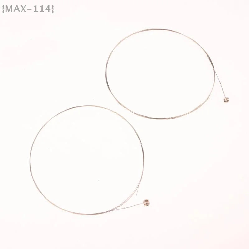 {MAX-114} 1 Pcs Smooth-Feel Non-Oxidation Acoustic Guitar Strings Set - Ideal For Ballad & Ethnic Plucked Instruments
