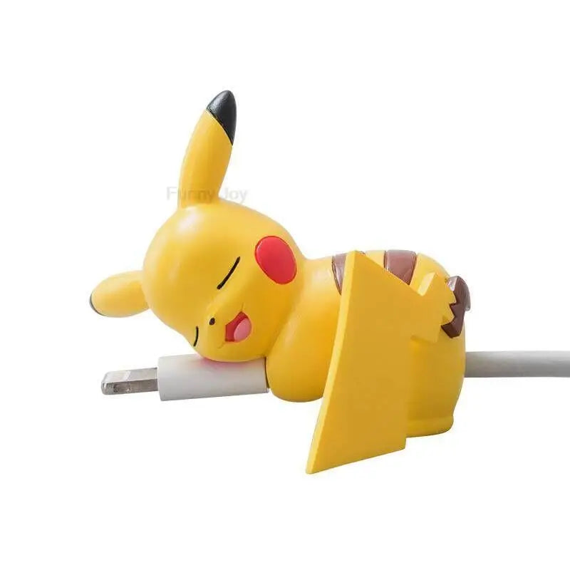 Hot Anime Figure Usb Protective Case Cable Bite Cup Pet Eevee Dolls Cosplay Prop Accessories Toy Gift