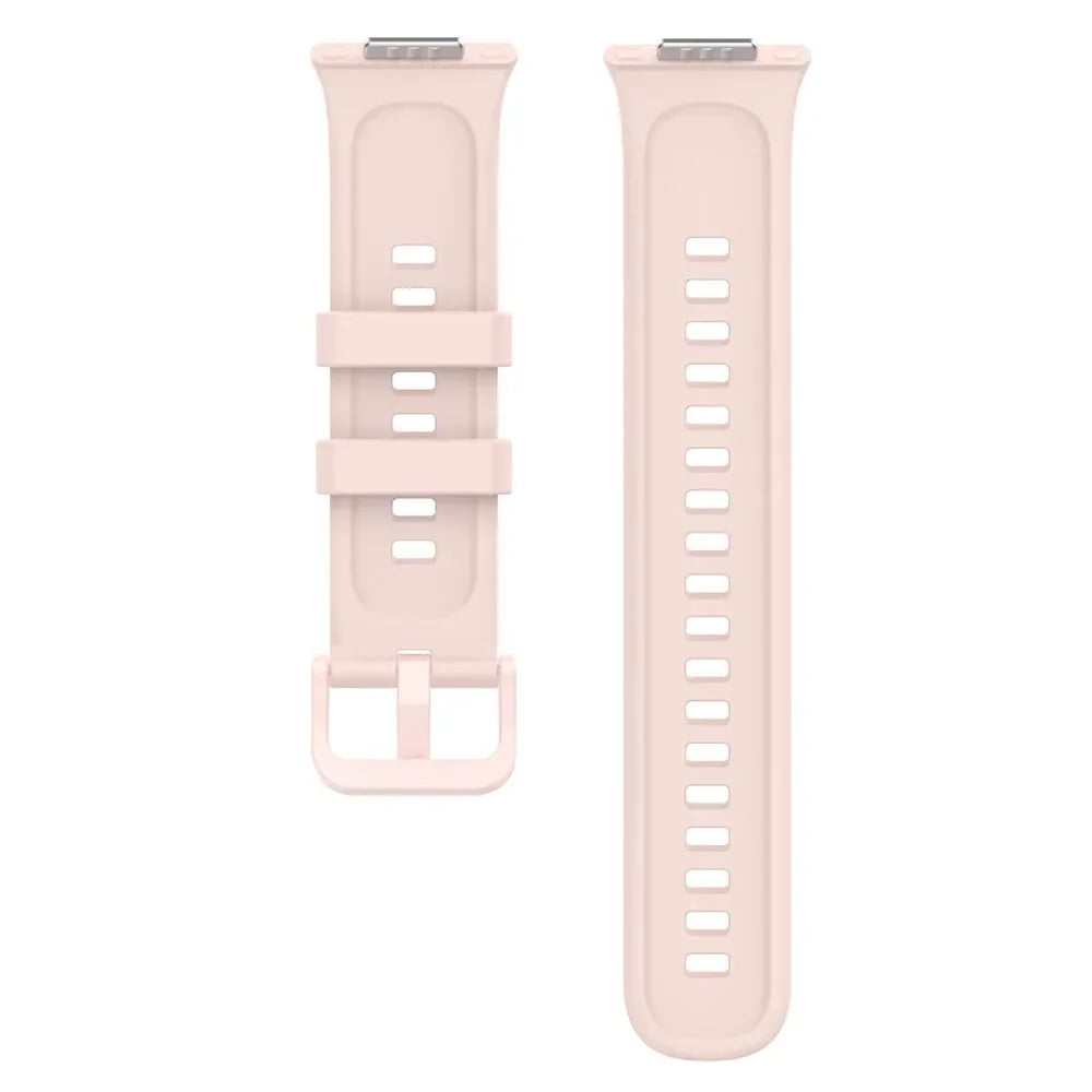 Silicone Strap For Huawei Watch Fit 2 Watch Band Bracelet Replacement Accessories + Transparent TPU Protective Case