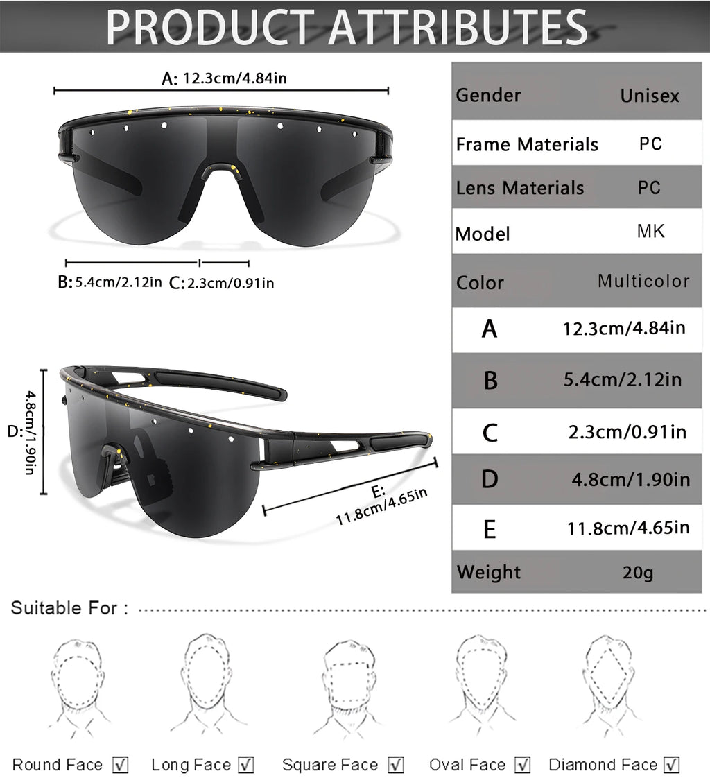 3-8 Year Old Children Outdoor Sunglasses Kids Boys Girls Bicycle Glasses UV400 Youth Sport Baseball Camping Mtb Bike Eyewear