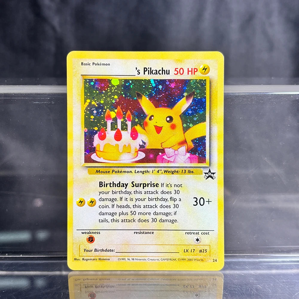 Holographic PKM Single Cards Charizard EX Pikachu 1st Edition Neo Mewtwo PTCG Proxy Cards Collection Battle Cards Toys Gifts