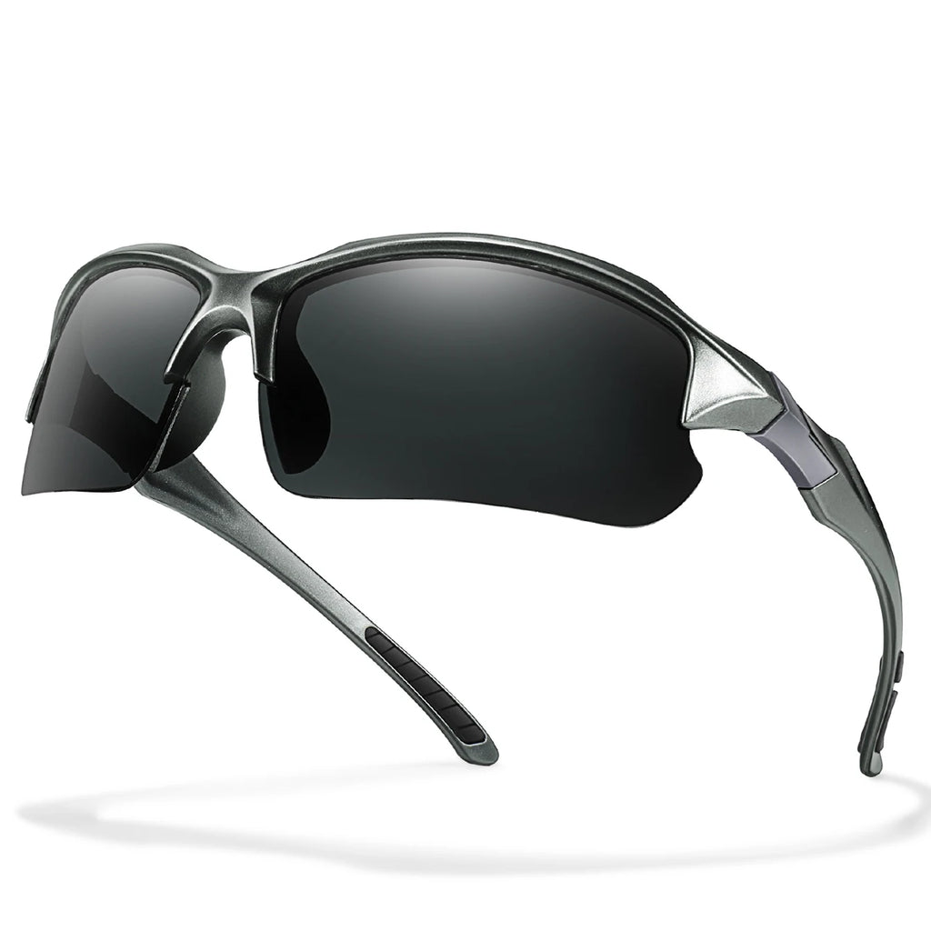 Polarized Lens Fishing Sunglasses Classic Sports Shades UV Protection for Men Women Outdoor Sports Running Hiking Cycling