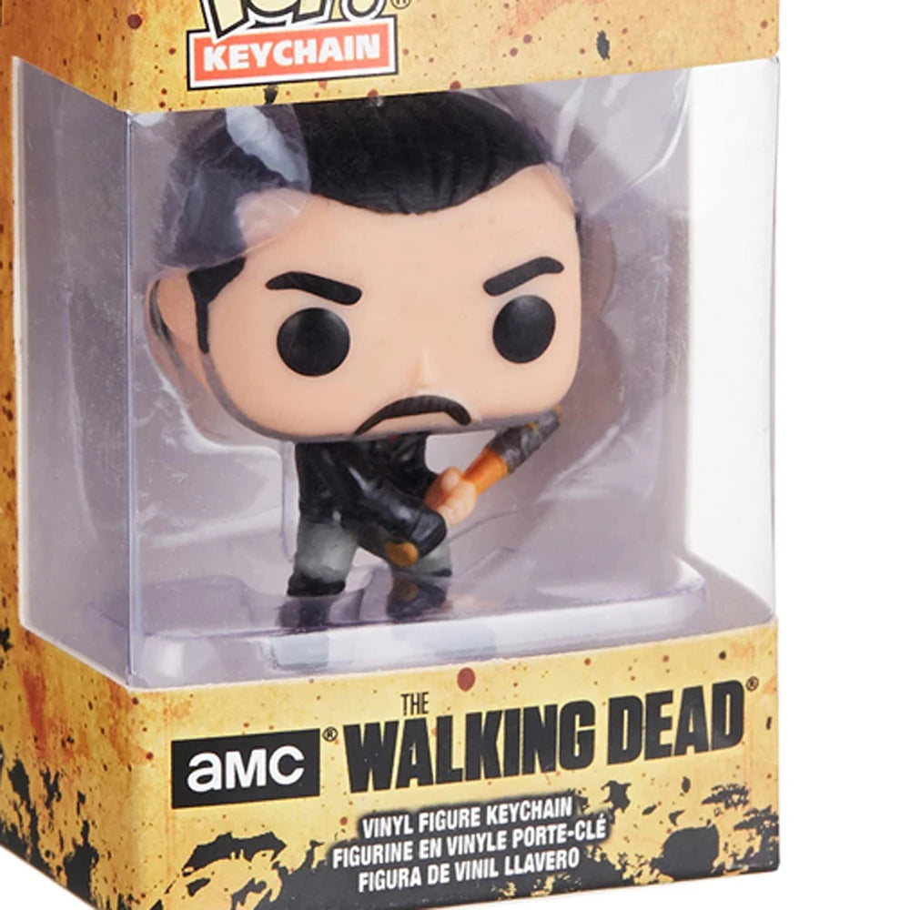 Rick Grime The Walking Dead Negan Keychain Toy Pocket Daryl Dixon Figure