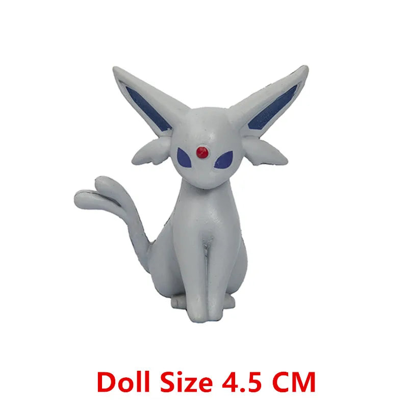 Pokemon Anime Figure Pikachu Sun Elf Eevee Gengar Monstruo De Bolsillo Cartoons Figure Model Action Toy Gift Buy in bulk