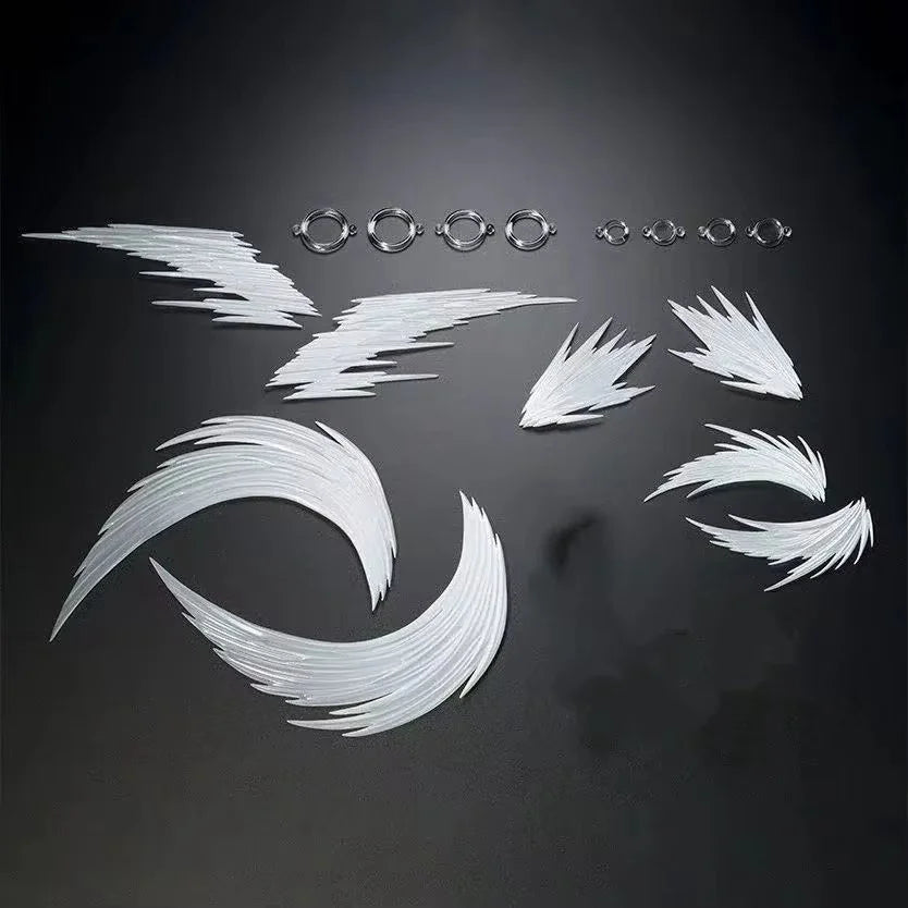 In Stock Ac Factory Effect Series S.H.F The Smoke Effect Piece White Ver. Action Anime Figures Collection Ko Model Custom Toy