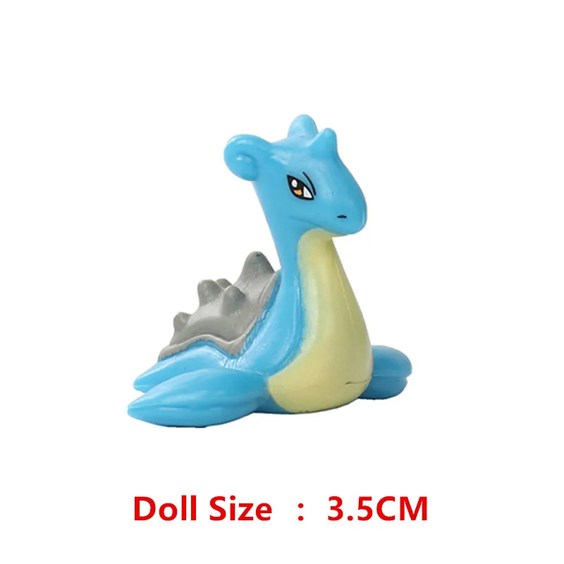 Pokemon 4-13Cm Toys Model Cartoons Movie Anime Figure Pikachu Eevee Charmander Mewtwo Collection Dolls Birthday Best Gift