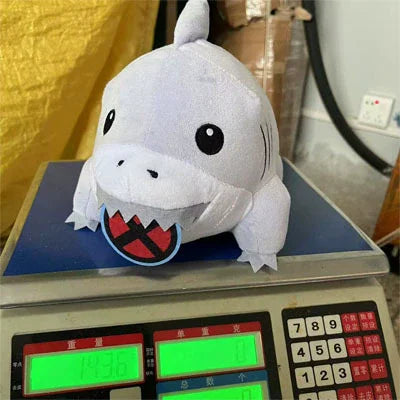 Jeff The Land Shark PlushToy Cartoon Anime Cute Dolls Soft Stuffed Toy Special Birthday Gift For Kids Adults and Room Decoration