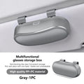 SEAMETAL Car Sun Visor Glasses Case Anti-Scratch Sunglasses Storage Box Glasses Holder Organizer Universal for 99% Car Models