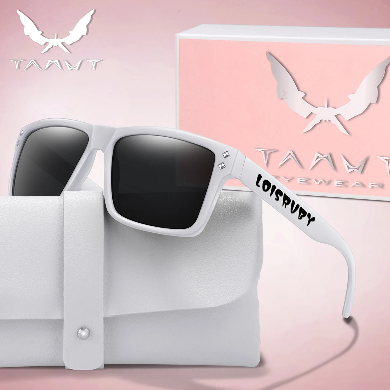 Candy Color Fashion Fishing Sunglasses for Women and Men Casual Square Shades with UV Protection for Outdoor Sports Cycling