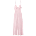 HXAO Womens Yellow Slip Dress Summer 2025 Woman Satin V-Neck Party Dresses Elegant Evening Sleeveless Backless Long Vestidos 066