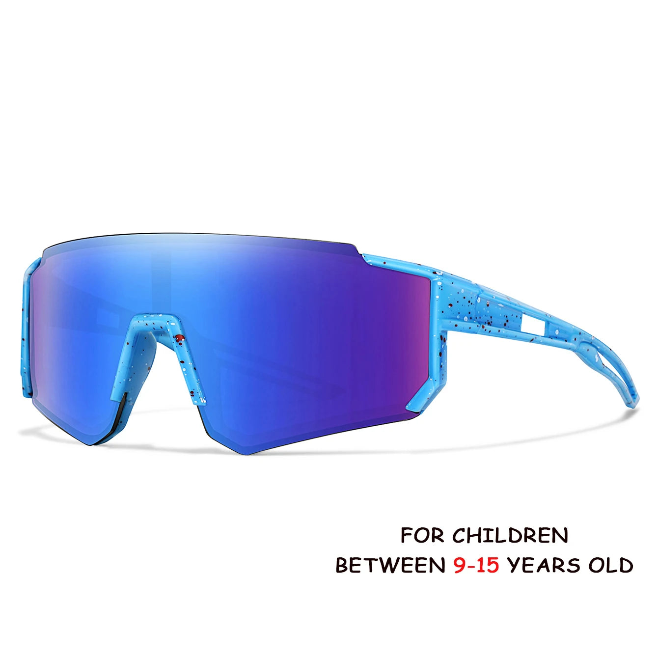 Age 9-15 Youth Cycling Glasses Teenagers Sunglasses Mtb Bike Bicycle Baseball Goggles Children Outdoor Sport Boys Girls UV400
