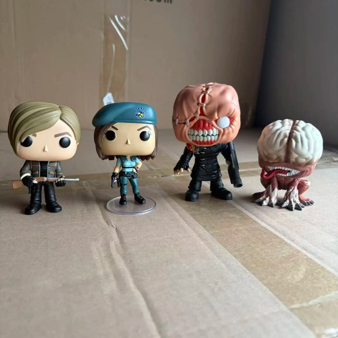 Nobox Resident Evil - The Nemesis Jill Valentine Leon S. Kennedy  Licker Yu-Gi-Oh Yami Yugi Cute Action Figure Model Toys