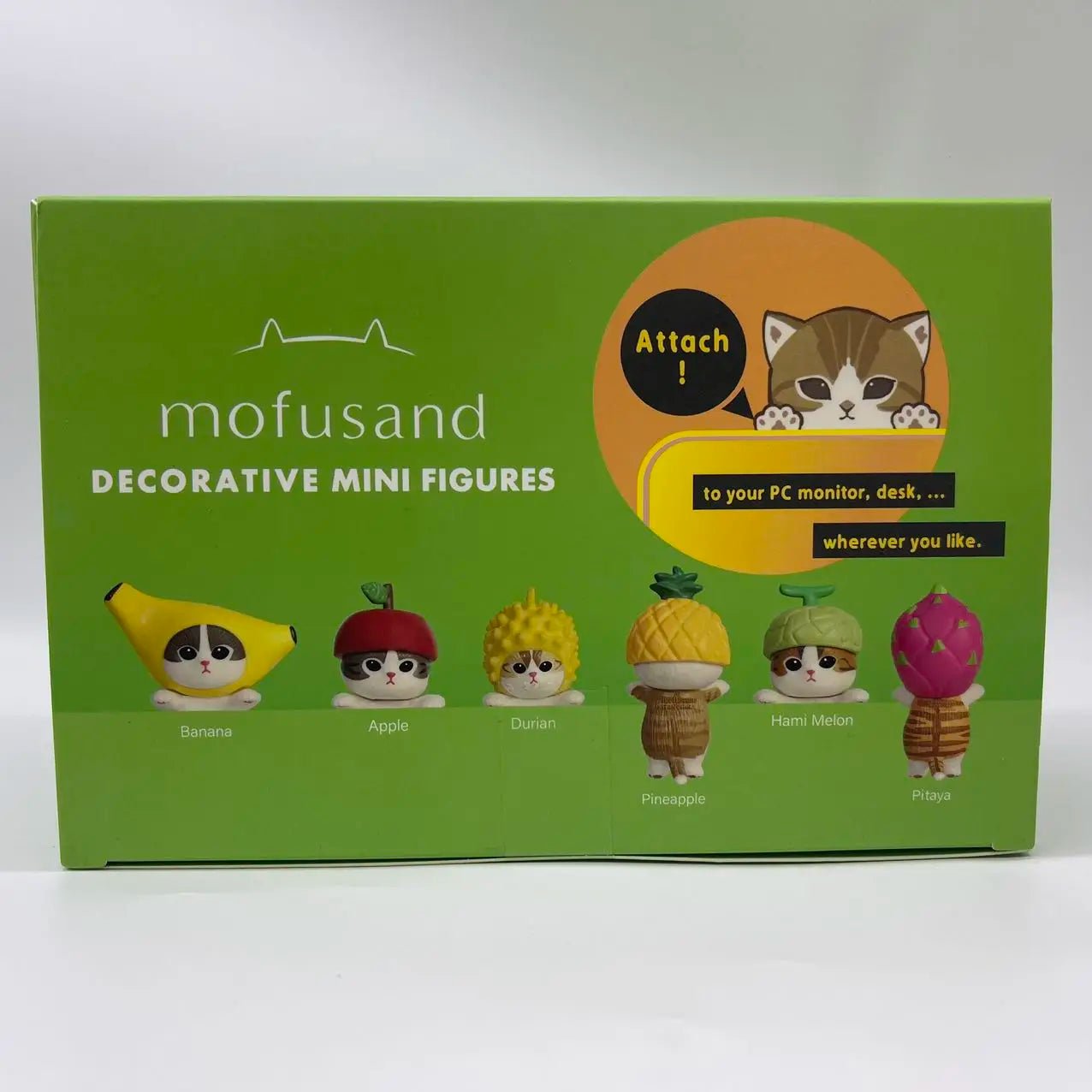 New Products In Stock Mofusand Doll Cat Fruit Blind Box Handmade Female Healing Series Desktop Ornament Surprise Birthday