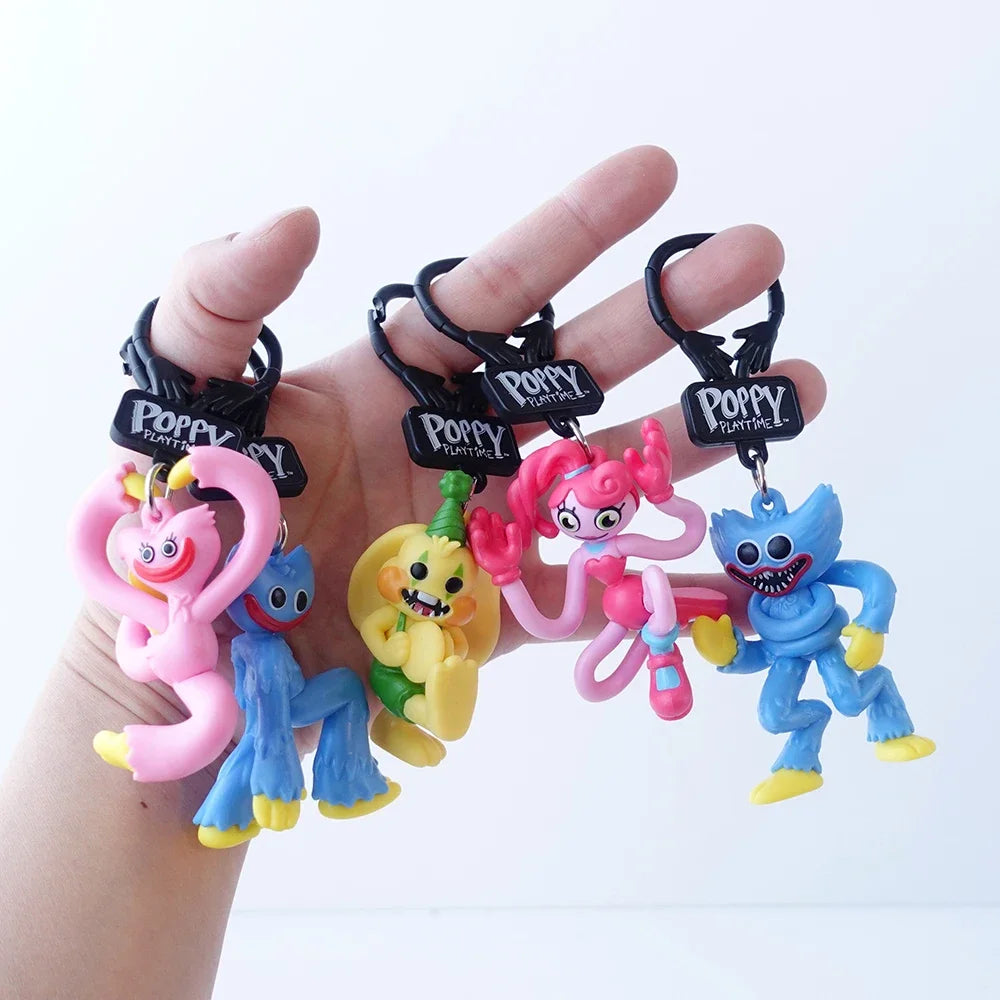Genuine Capsule Toys Blind Bag Doll Pendant Blue Pink Yellow Cat Enjoyable Hand Puppet Tide Plays Gashapon