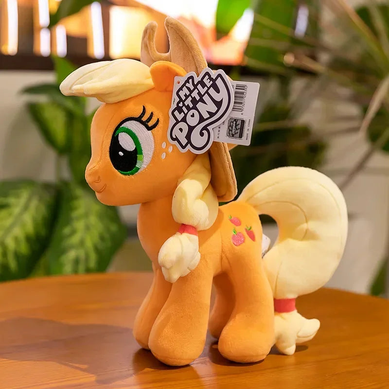 30Cm Genuine My Little Pony Plush Toy Kawaii Friendship Is Magic Plushies Doll Rarity Sofa Pillow Cartoon Rainbow Dash Kids Gift