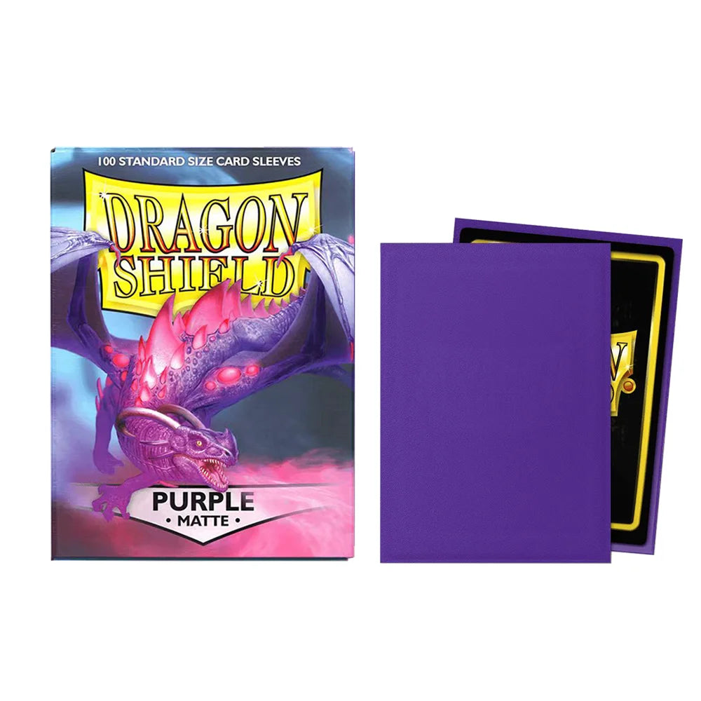 100 PCS/BOX Multicolor Dragon Shield Cards Sleeves Cover Matte Cards Sleeves Protector for TCG/PTCG Star Card Board Games Cards