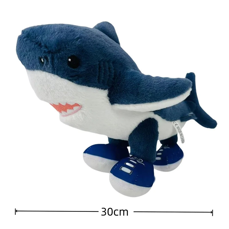 Italian Brainrot Tung Tung Tung Sahur Plush Toys 22-47cm Tungtung Sahur Tralalero Tralala Shark Plush Soft Stuffed Toy Doll Gift