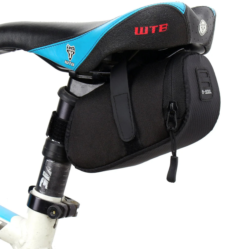 Bicycle riding bag, mountain bike, road bike, large capacity tool kit, outdoor riding saddle bag, bicycle tail bag