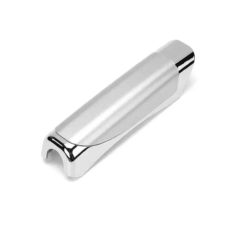 Universal Car Handbrake Grip Protect Cover Styling Wooden Carbon Fiber Decor High Quality ABS Smooth SUV Interior Accessory