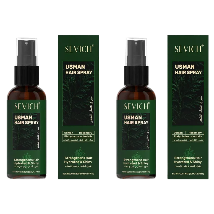 1/2/3pcs Hair Loss Prevention Set Fast Regrowth Hair Essential Oil Usman Handmade Shampoo Soap Hair Care Serum Scalp Thickening