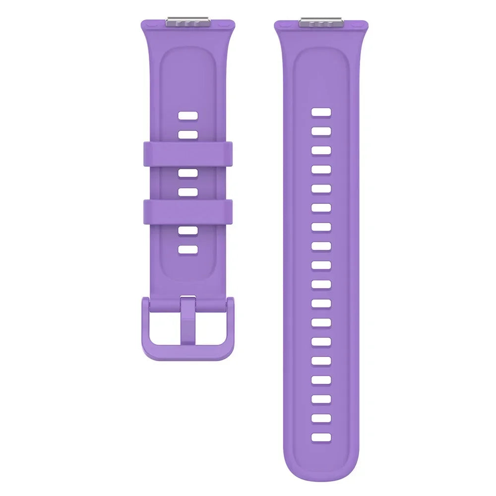 Silicone Strap For Huawei Watch Fit 2 Watch Band Bracelet Replacement Accessories + Transparent TPU Protective Case