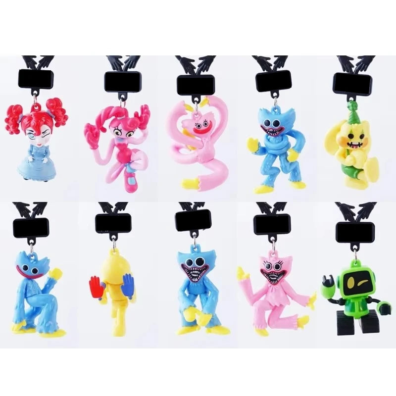 Genuine Capsule Toys Blind Bag Doll Pendant Blue Pink Yellow Cat Enjoyable Hand Puppet Tide Plays Gashapon