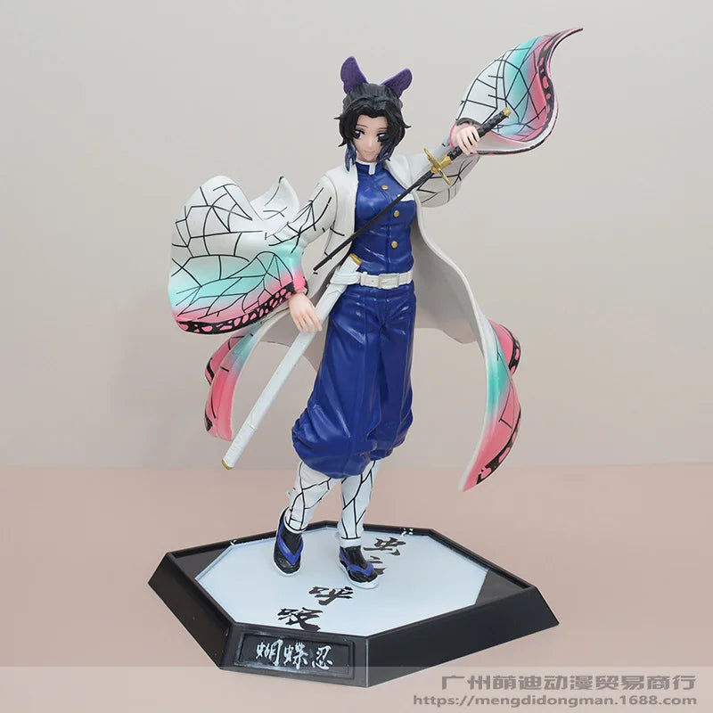 Anime Demon Slayer Figure Kamado Tanjirou Nezuko Action Figure Pvc Model Toys Zenitsu Figurine Inosuke Kimetsu Yaiba Figura Gift
