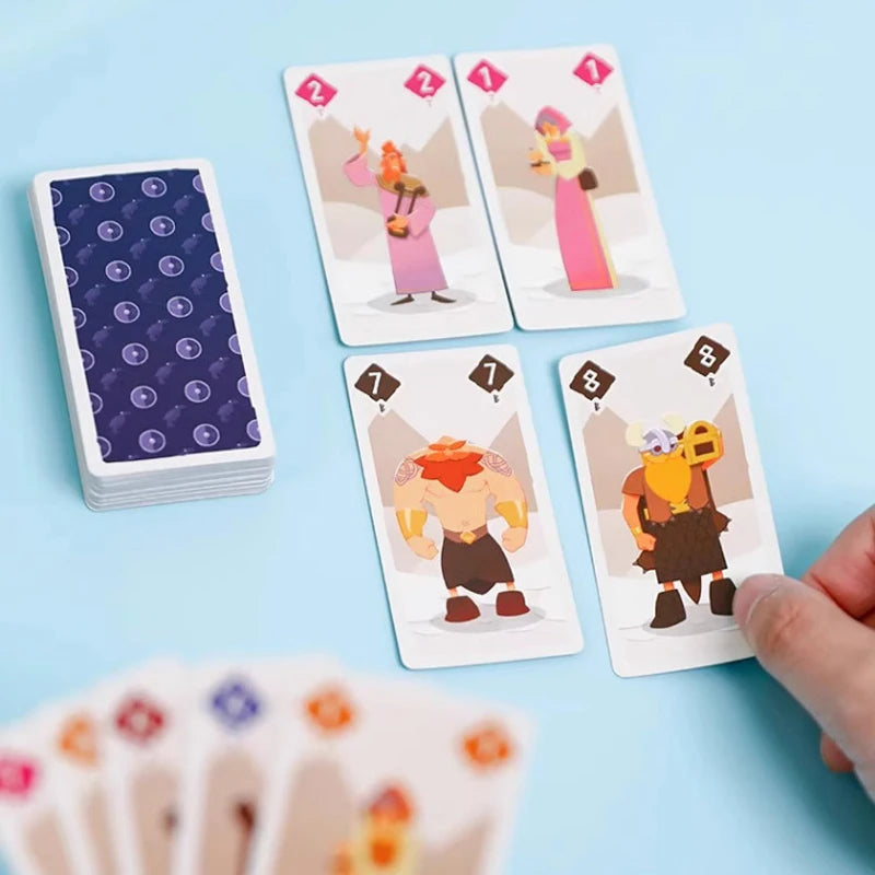 Chinese and English ODIN Board Game Fun Family Party Card Game for 2-6 Players 15 Minutes