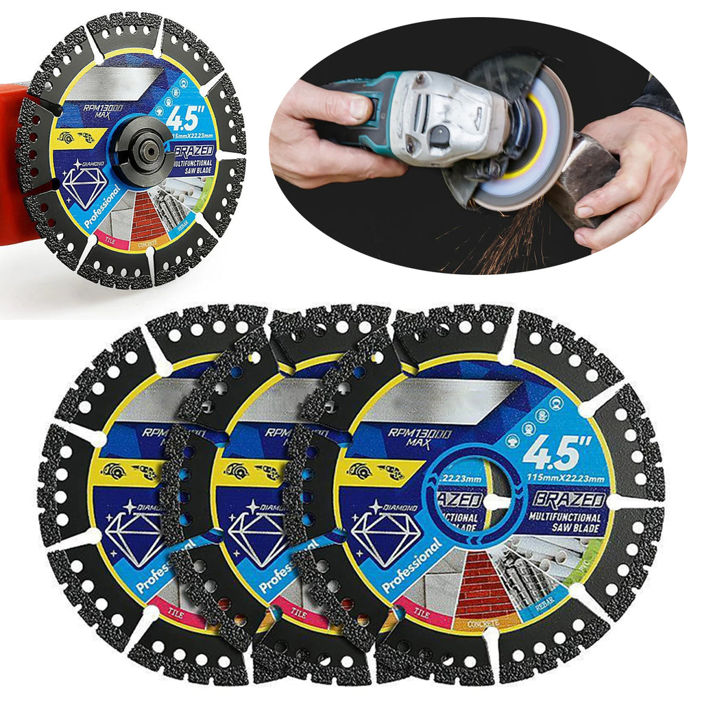 Multi Material Cutting Blades Metal Tile Stone Plastic Angle Grinder Saw Blades for Alloy Cast Iron Marble Tool Accessories