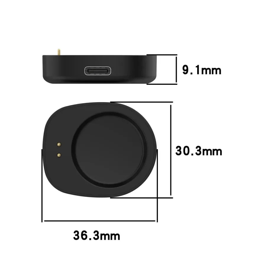 2025 New Wireless Charger Converter for Amazfit Balance Charging Adapter/ T-Rex 3 Smart Watch Charging Dock Replacement Portable