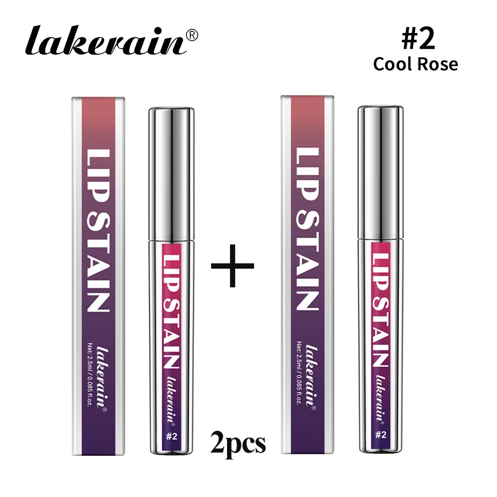 Peel Off Lip Stain Reveal Long Lasting Waterproof Pink Lip Tint Transfer Proof Non-stick Cup Natural Lip Stain Women's Cosmetics