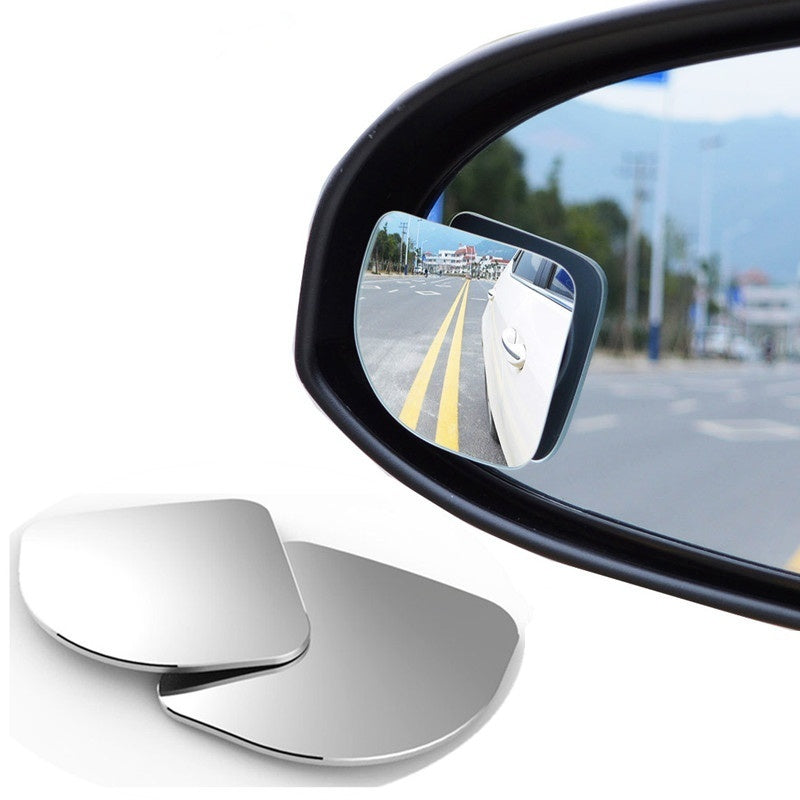 SEAMETAL 2PCS Upgrade Car Rearview Mirror Wide-angle Blind Spot Car Auxiliary Rearview Convex HD Mirrors for Car Accessories