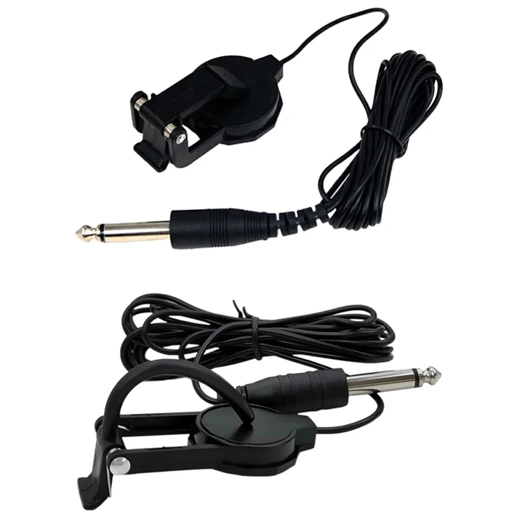 Audio Jack Clip On Pickup for Acoustic Guitar\Mandolin\Bouzouki\Violin\Banjo\Ukulele Length 2.5 M Sound Pickup Transducer