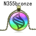 Anime Mega Stone Poke Necklace Glass Dome Cabochon Pendant Jewelry Choker Necklaces for Women Gift