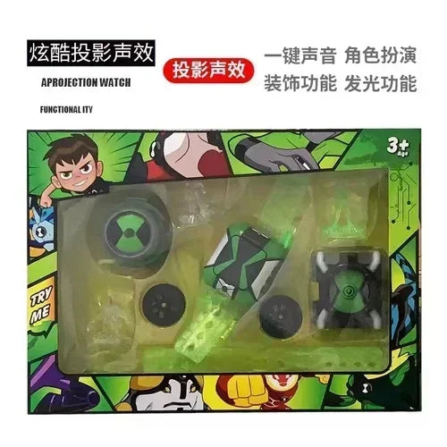 Ben10 Omniverse Action Figures Omnitrix Ben Tennyson Projection Watch Sound Light Doll Model Collect Ornaments Gifts Toy