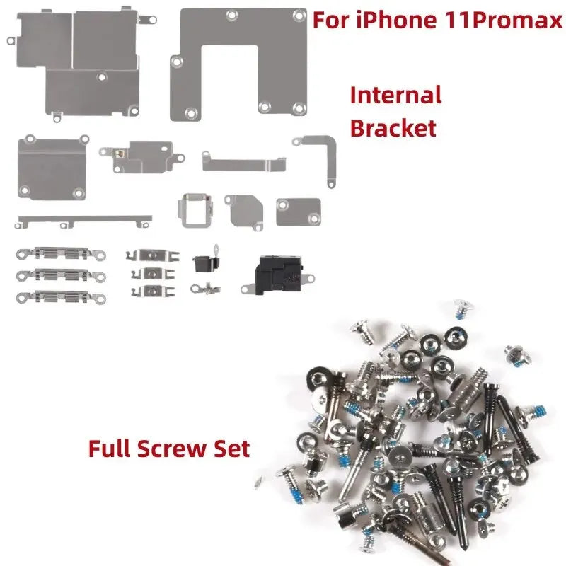 Internal Bracket &Full Screw Set Replacement Parts For iPhone 7 7Plus 8G 8Plus X XS XR XSMAX 11 11Pro 11Promax 12 12Pro 12Promax