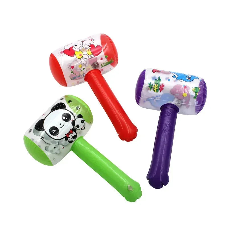 1/3/5pcs Inflatable Hammer with Bell Air Hammer Toys Party Favors Inflatable Toy Pool Beach Party Toy